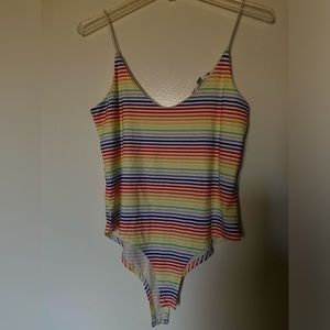 GAZE Medium rainbow bodysuit !!!🌈